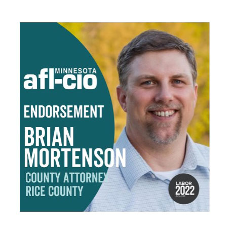 Minnesota AFL-CIO Endorsement - Brian Mortenson